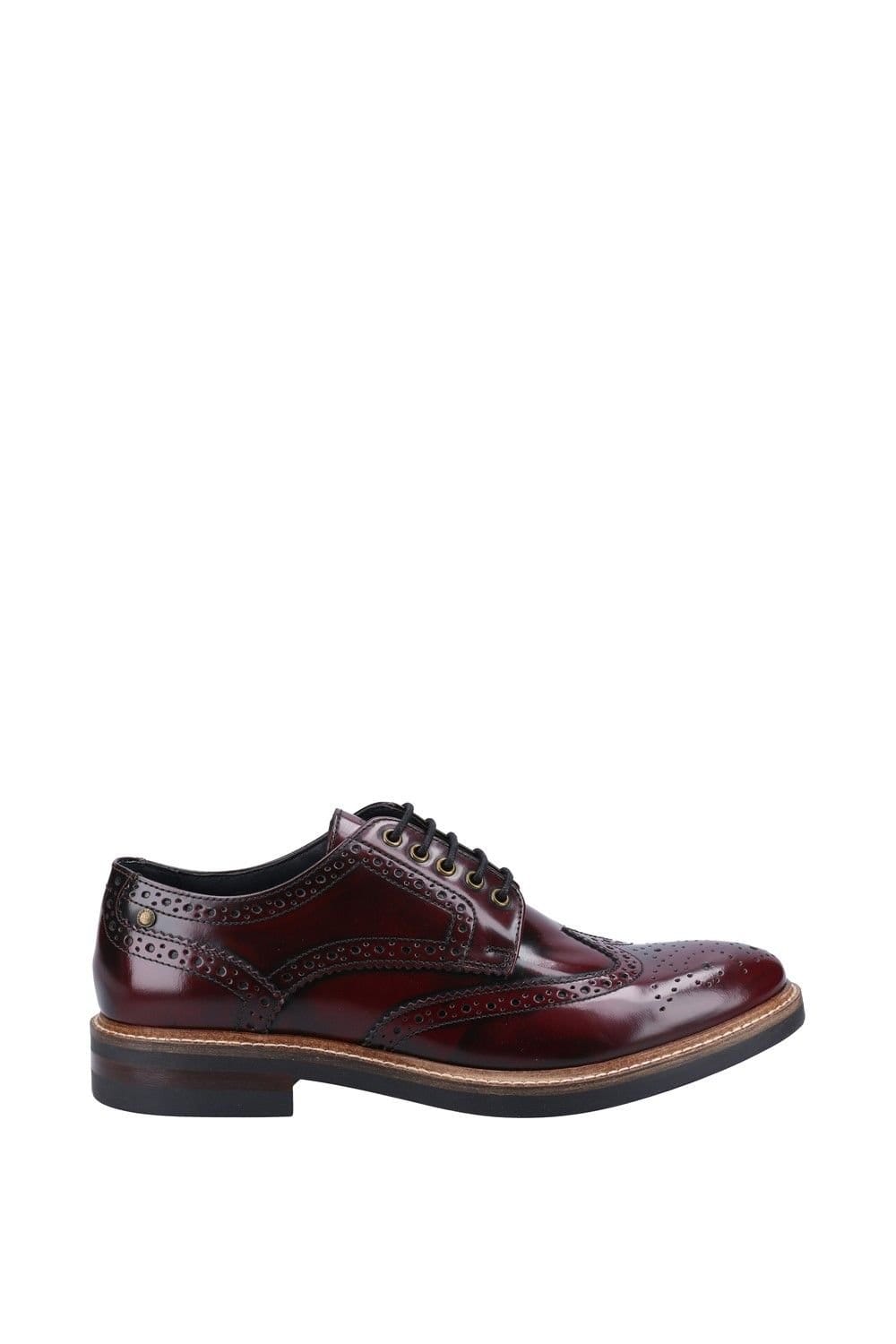 Base London Base London Men's Woburn Excel Brogue in Wine - 4