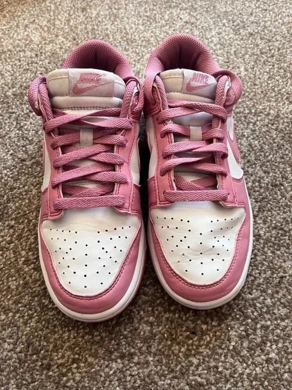 Nike Nike Pink & White Dunks