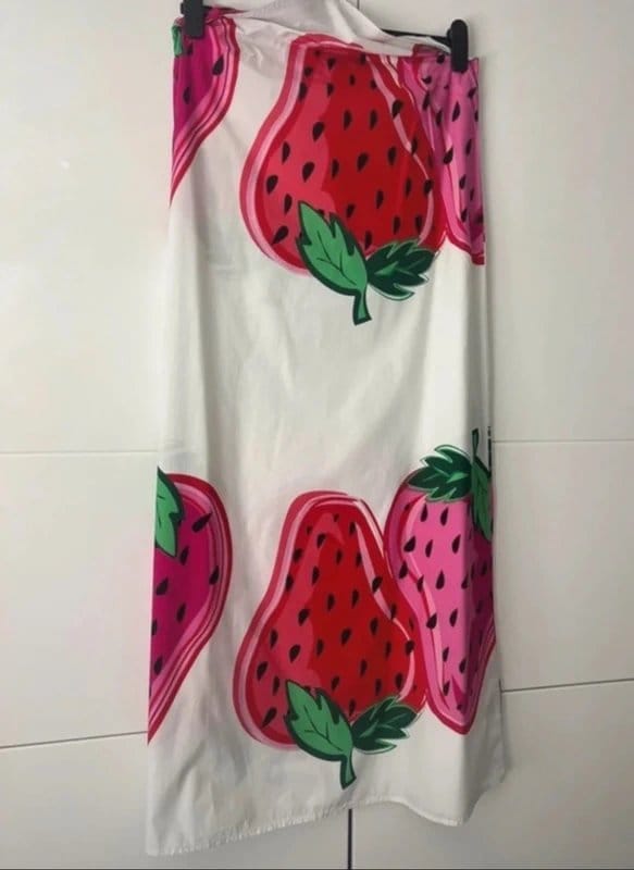 Never Fully Dressed Never fully dressed halter neck strawberry dress - 1