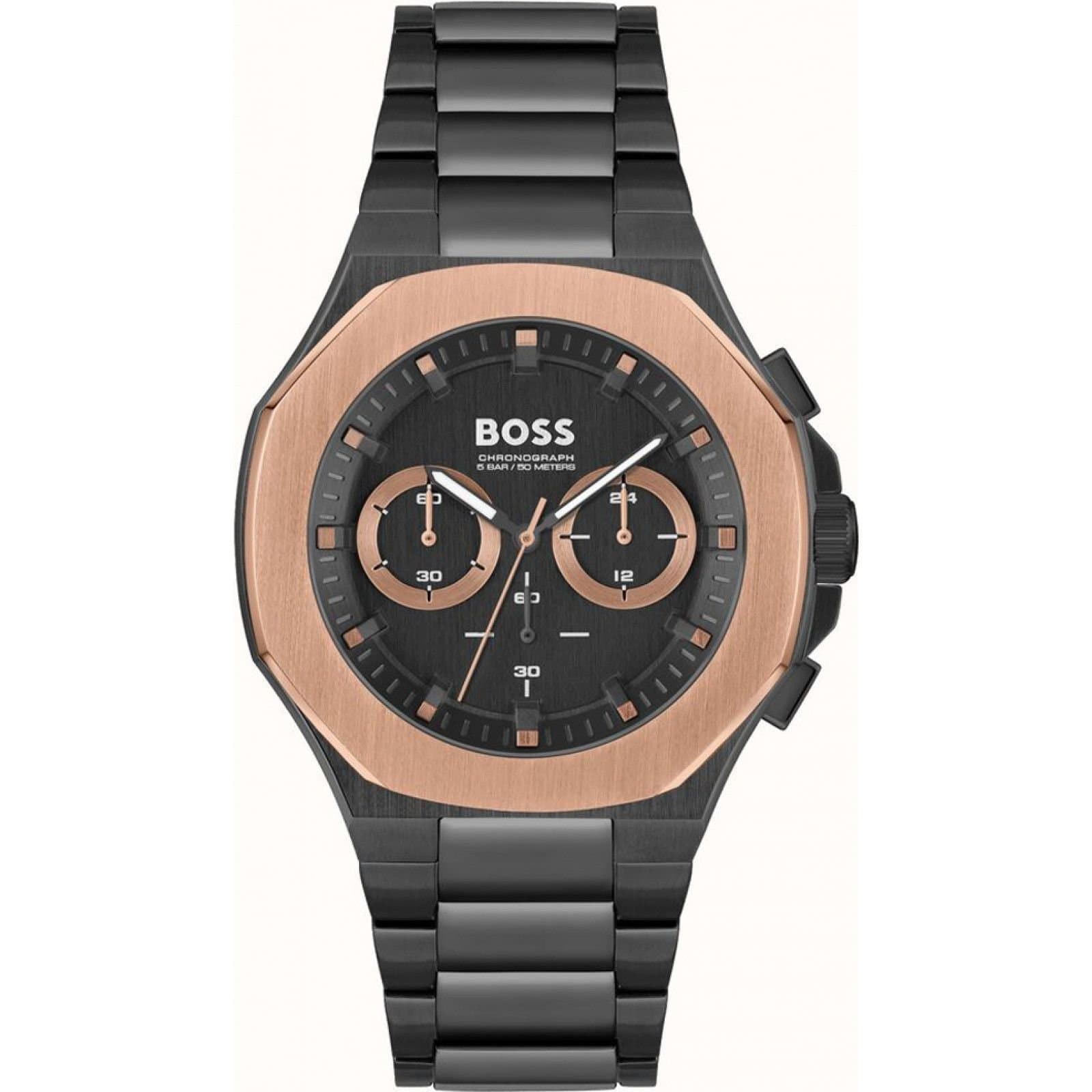 Boss BOSS Men's 1514090 45mm Quartz Watch in Black