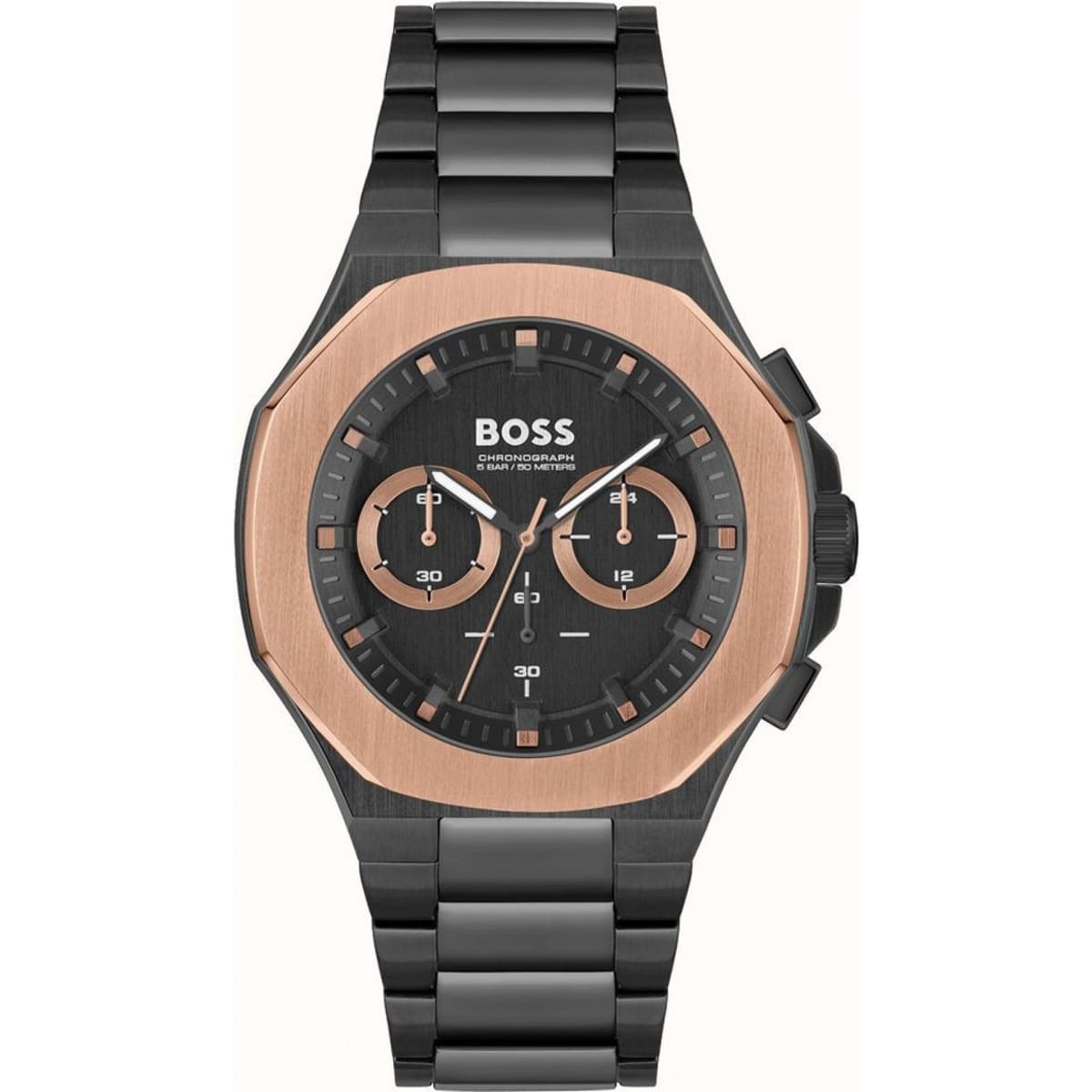Boss BOSS Men's 1514090 45mm Quartz Watch in Black - 1