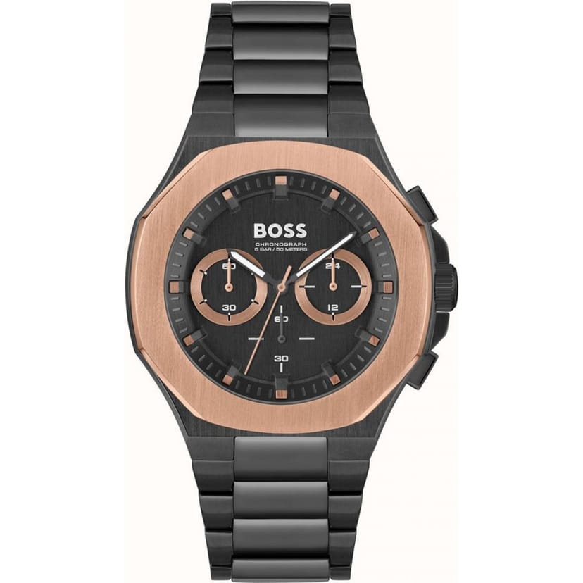 Boss BOSS Men's 1514090 45mm Quartz Watch in Black - 1
