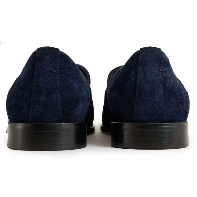 Simon Carter SIMON CARTER Men's Fes Loafer Shoes in Blue - 3