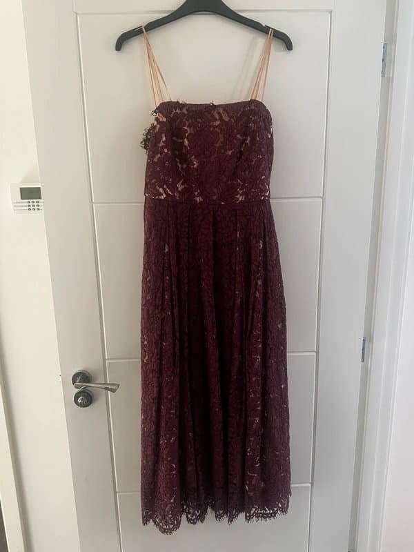 ASOS Purple lace ASOS dress