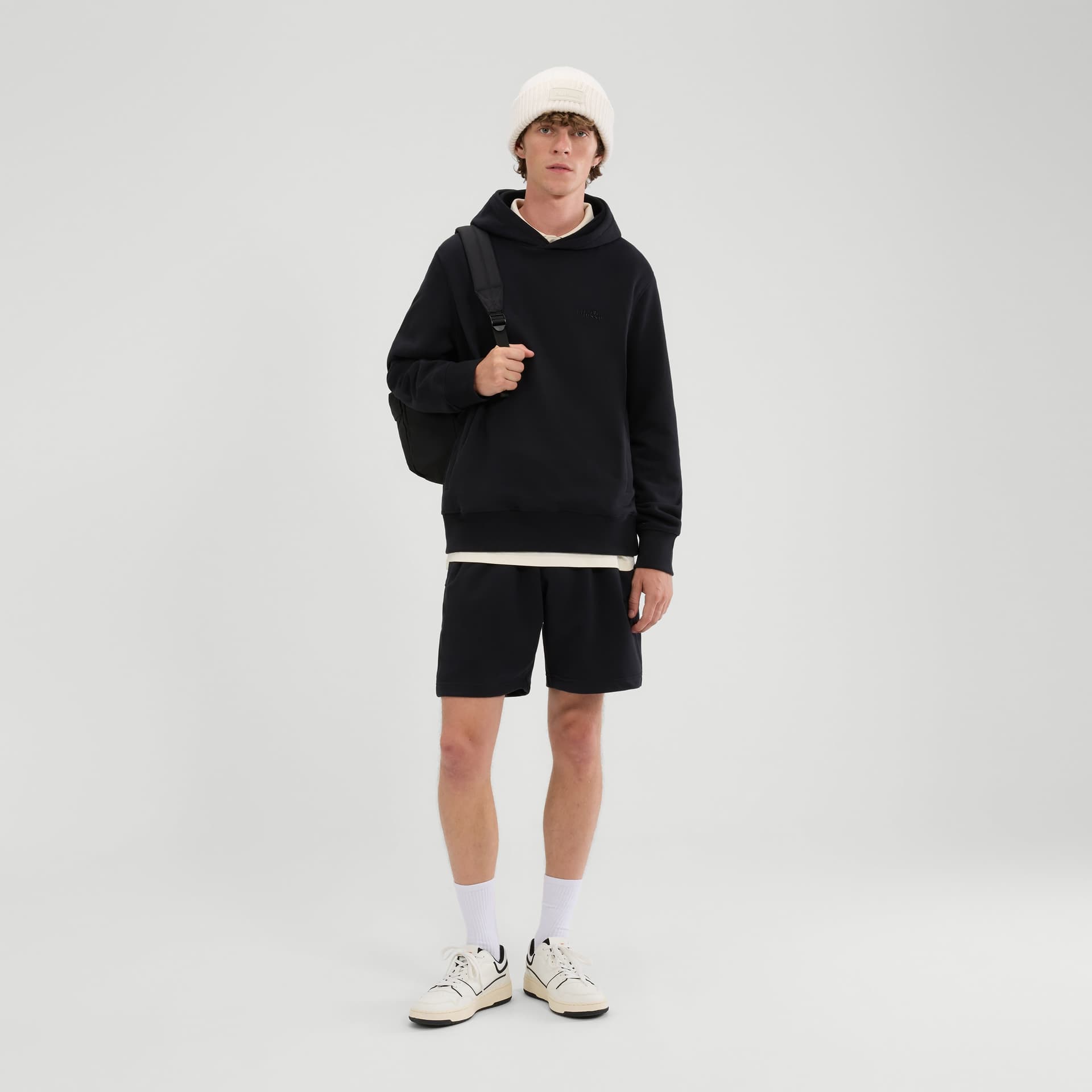 Ellesse Ellesse Men's Madone OH Hoody in Black