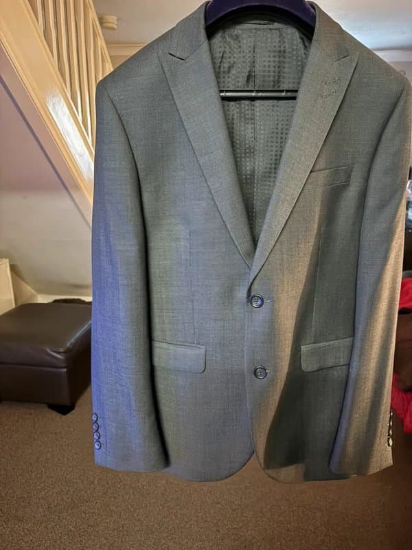 Next Men’s single breasted grey jacket from Next