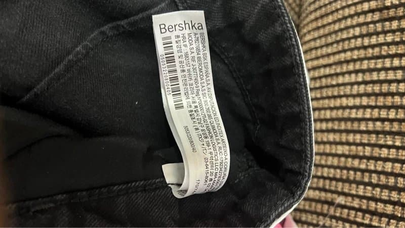 Bershka Denim Bershka jeans, black wide legs Eur 40( UK size 12/14)