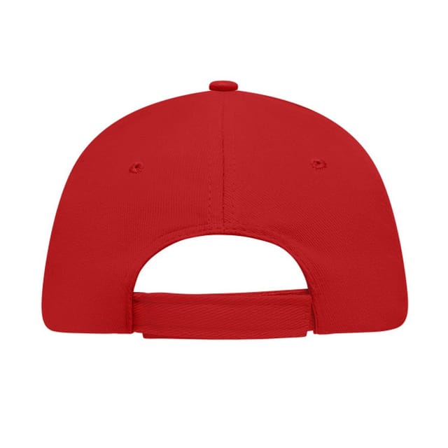 Myrtle Beach Myrtle Beach Men's 5 Panel Sandwich Peak Baseball Cap in Red - 2