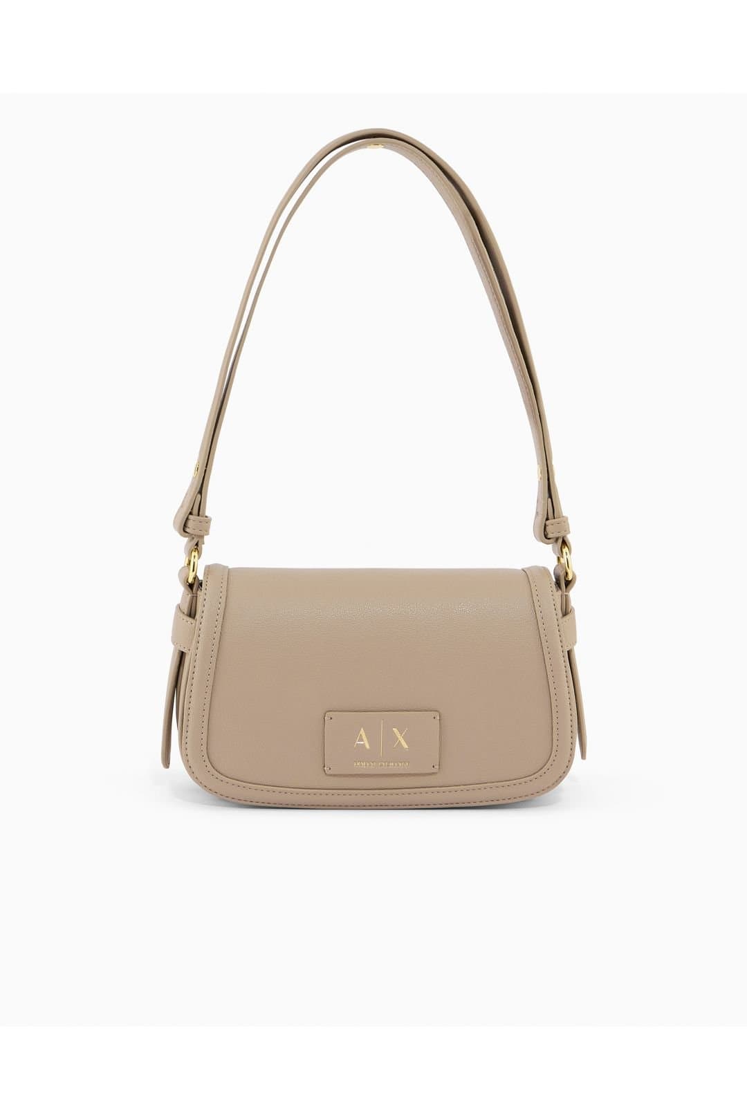 Armani Exchange Armani Exchange Women's Tory Saddle Bag Sand