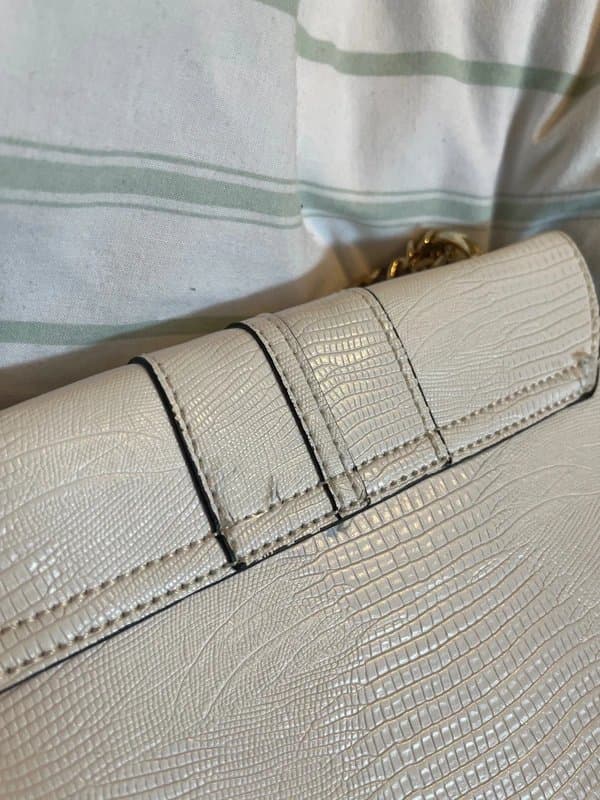 New Look white shoulder bag