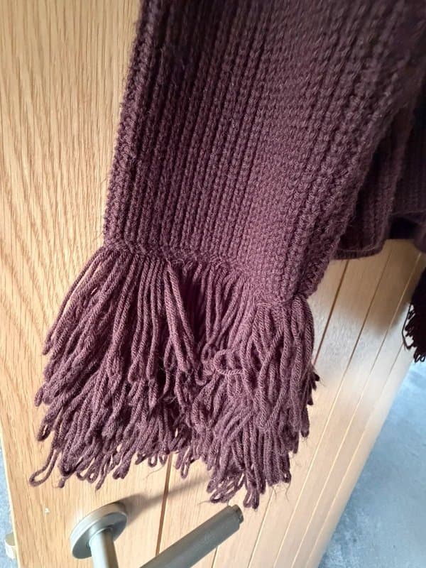 New Look New look fringed sleeve jumper