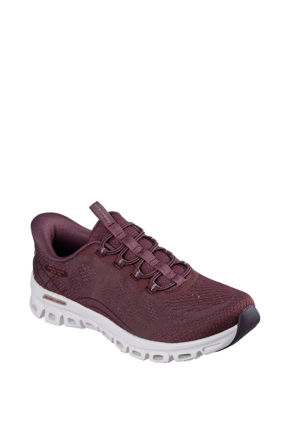 Skechers Skechers Women's Glide-Step Elevate Amaze Trainers in Burgundy - 3