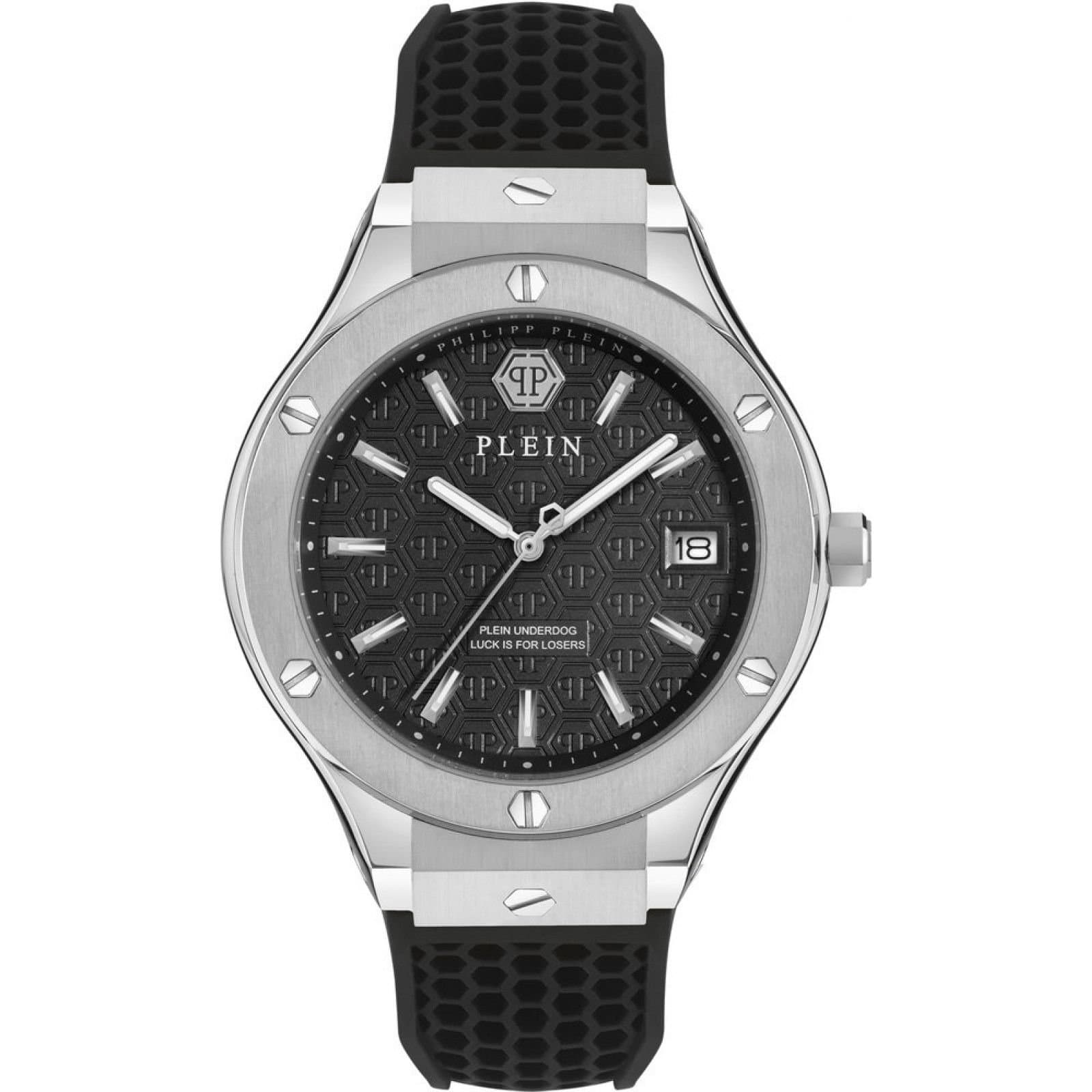 Philipp Plein Philipp Plein Men's PWUFA0125 44mm Quartz Watch in Black