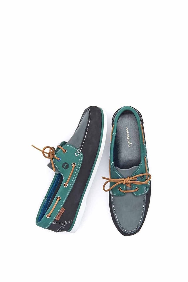Moshulu Moshulu Men's 'Kingsand' Nubuck Deck Shoes - 2