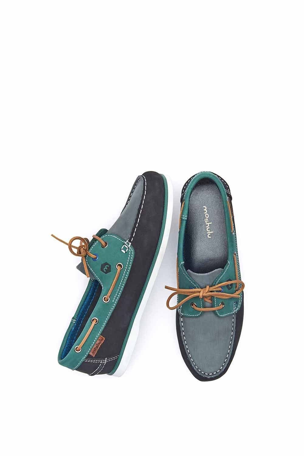 Moshulu Moshulu Men's 'Kingsand' Nubuck Deck Shoes - 4