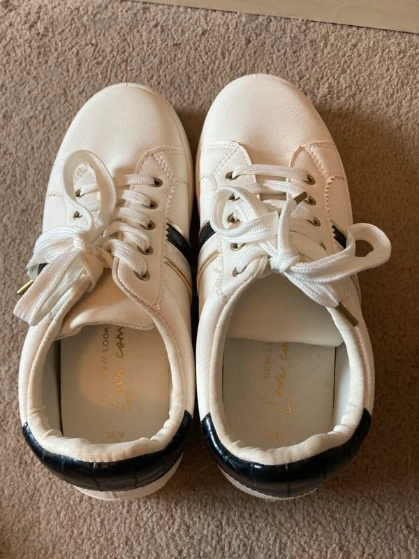 New Look Love Comfort White Trainers - 1