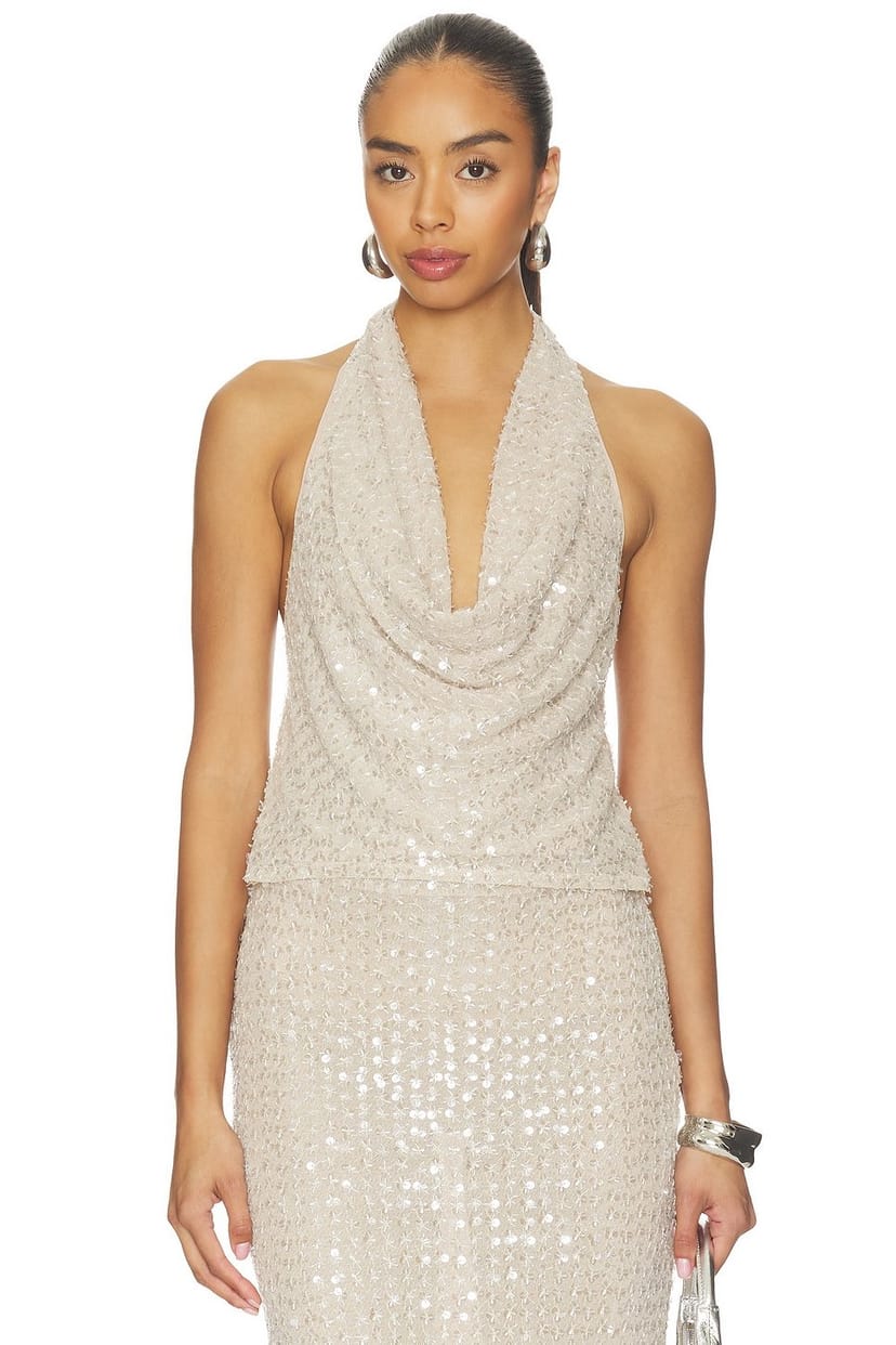 revolve Clara Sequin Top - 1