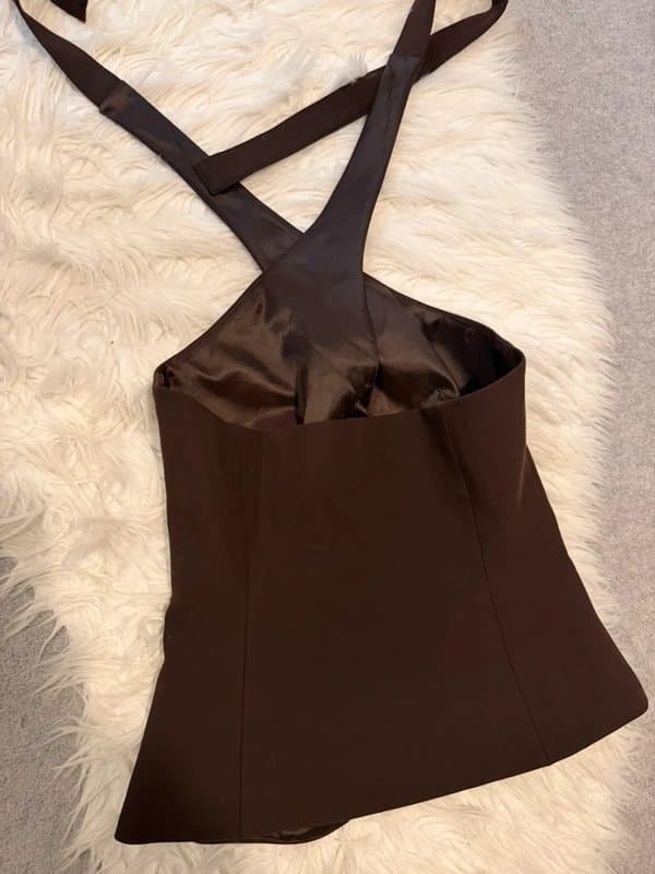 ASOS Tailored Halter Neck Top