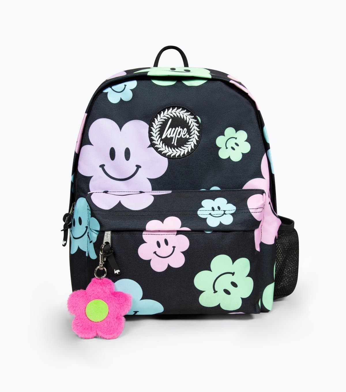 Hype HYPE Black Floral Print Iconic Backpack