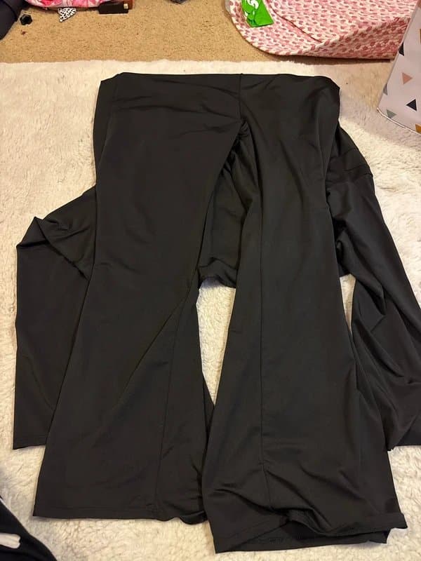 Shein Curve Black long sleeved and flared play suit