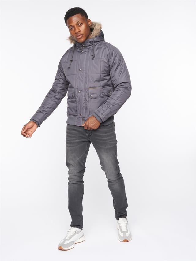 Ringspun Ringspun Men's Mens Max Jacket in Charcoal - 2
