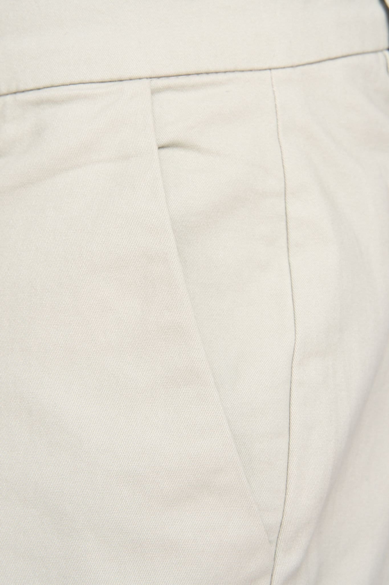 Bewley&Ritch Bewley&Ritch Men's Clarksten Cotton Stretch Regular Fit Chino Shorts in Light Grey - 4