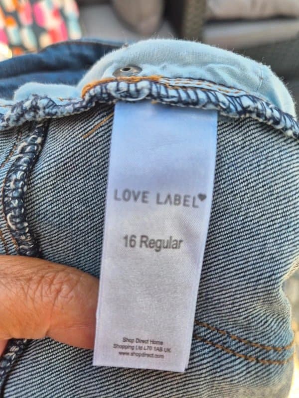 LOVE LABEL Love label high waisted skinny jeans size 16