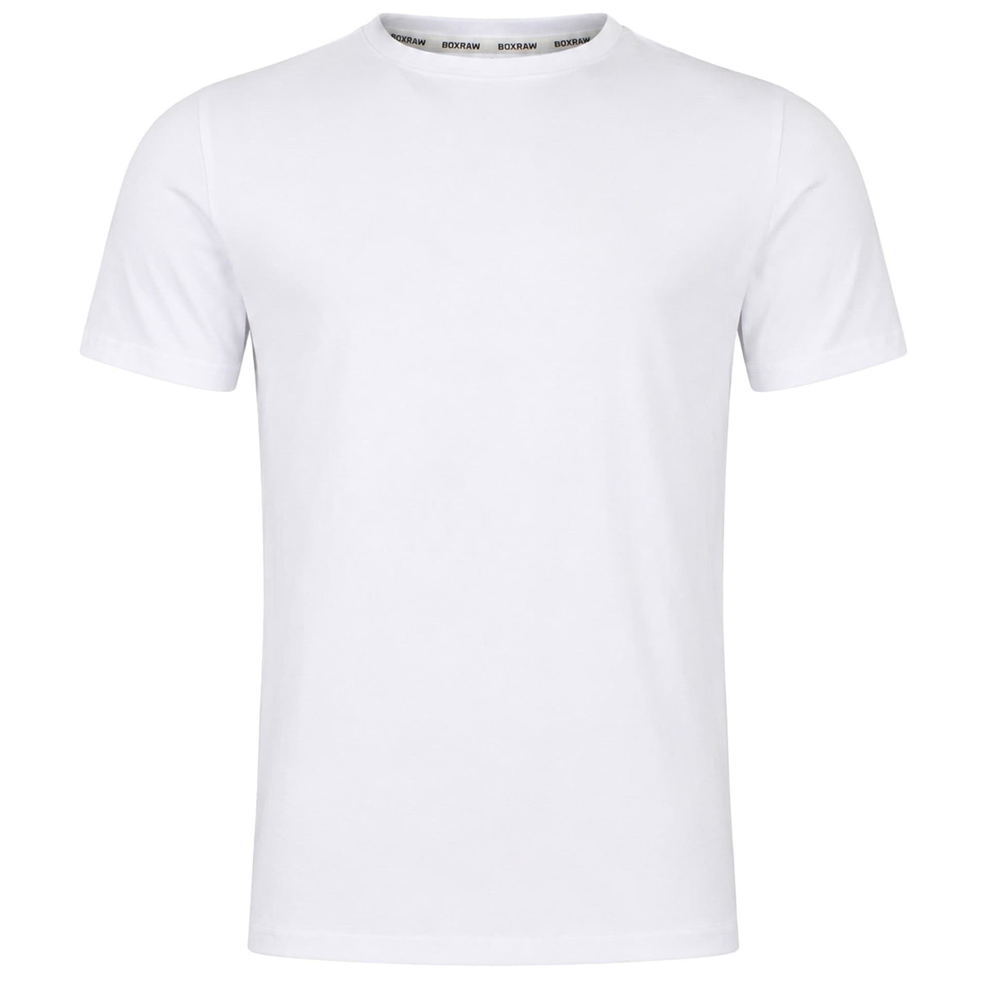 BoxRaw BoxRaw Men's Plain White T-Shirt
