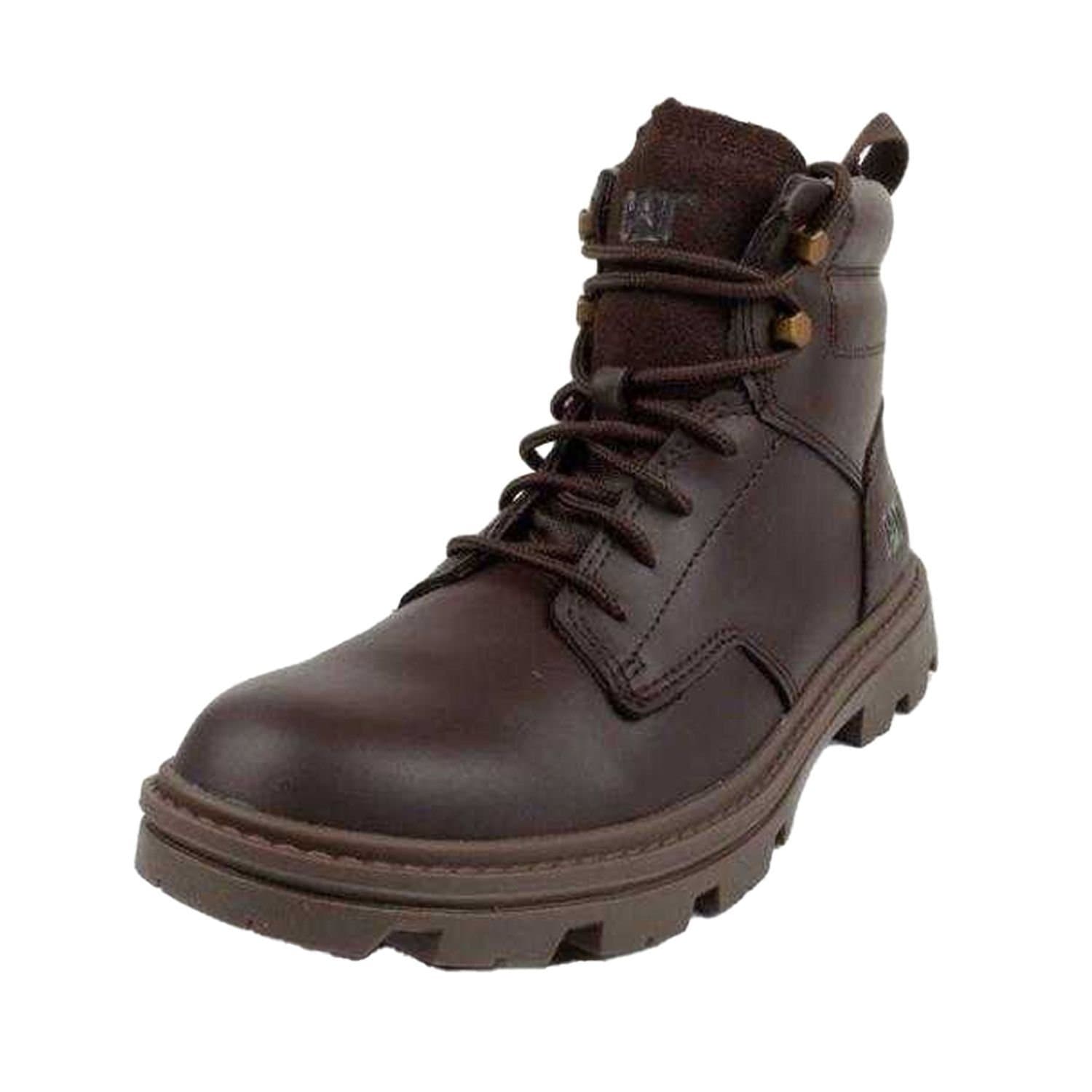 Caterpillar Caterpillar Men's Leather Winter Snow Boots in Brown