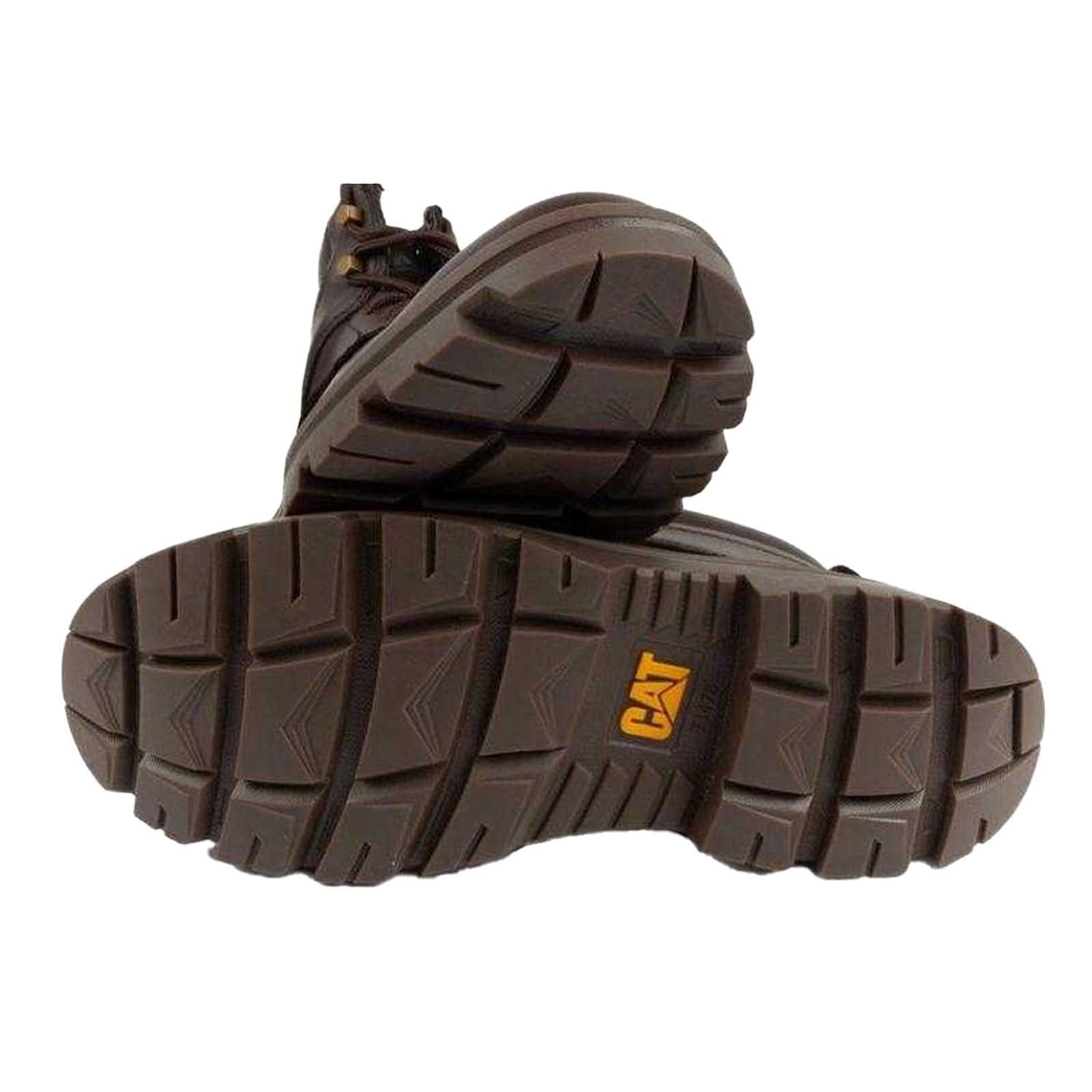 Caterpillar Caterpillar Men's Leather Winter Snow Boots in Brown - 4