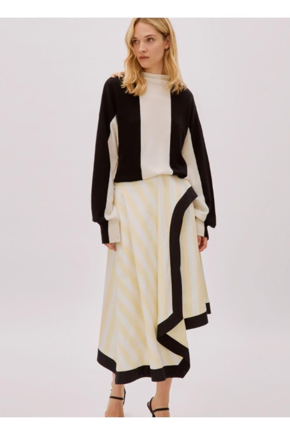 Labeca Labeca Women's Kayra Cotton Striped Skirt