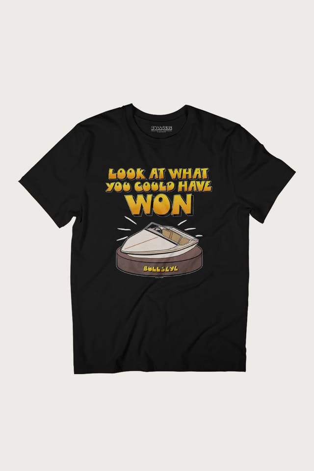 Bullseye Bullseye Men's Speedboat Prize T-Shirt in Black - 2