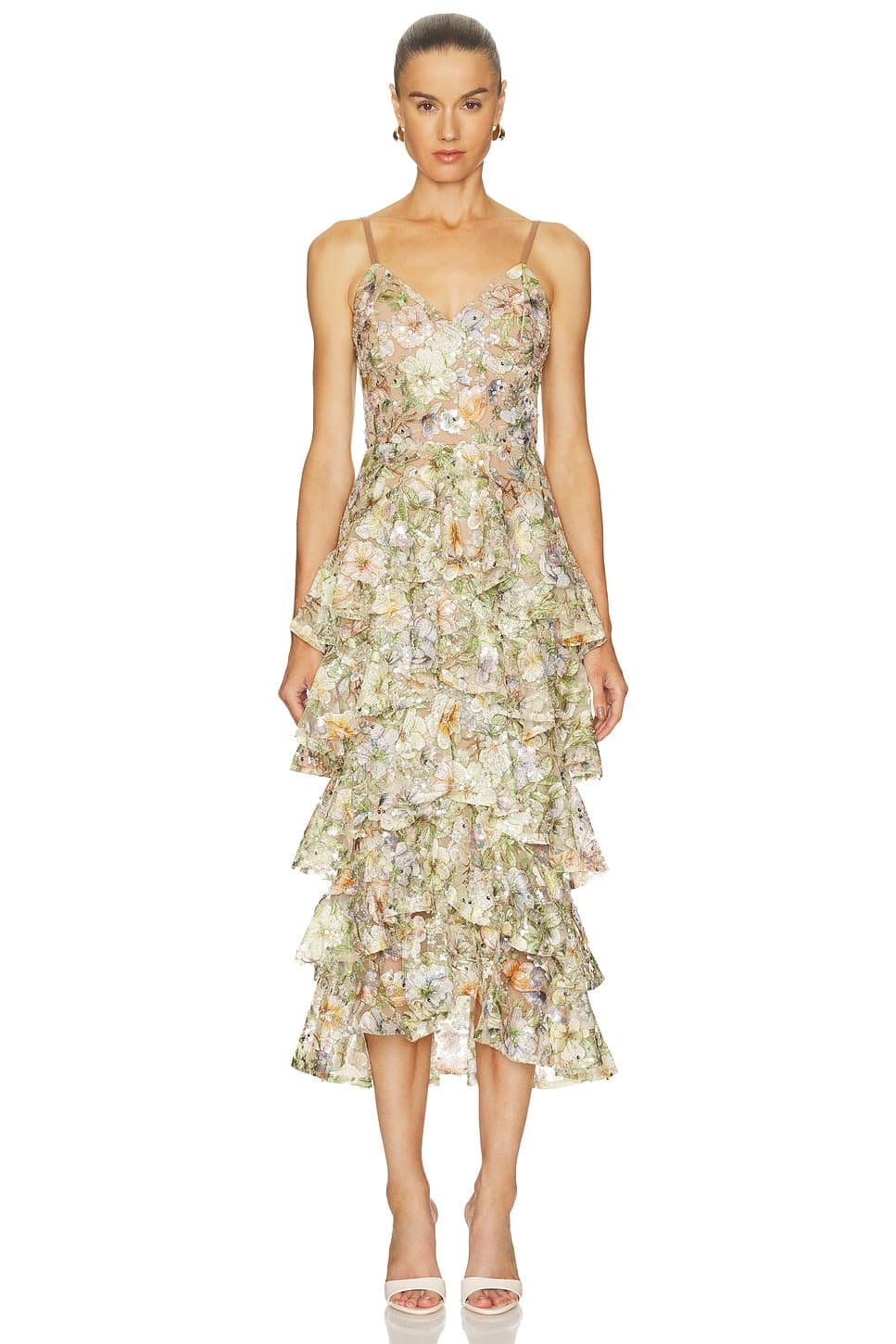 revolve Saffron Floral Dress