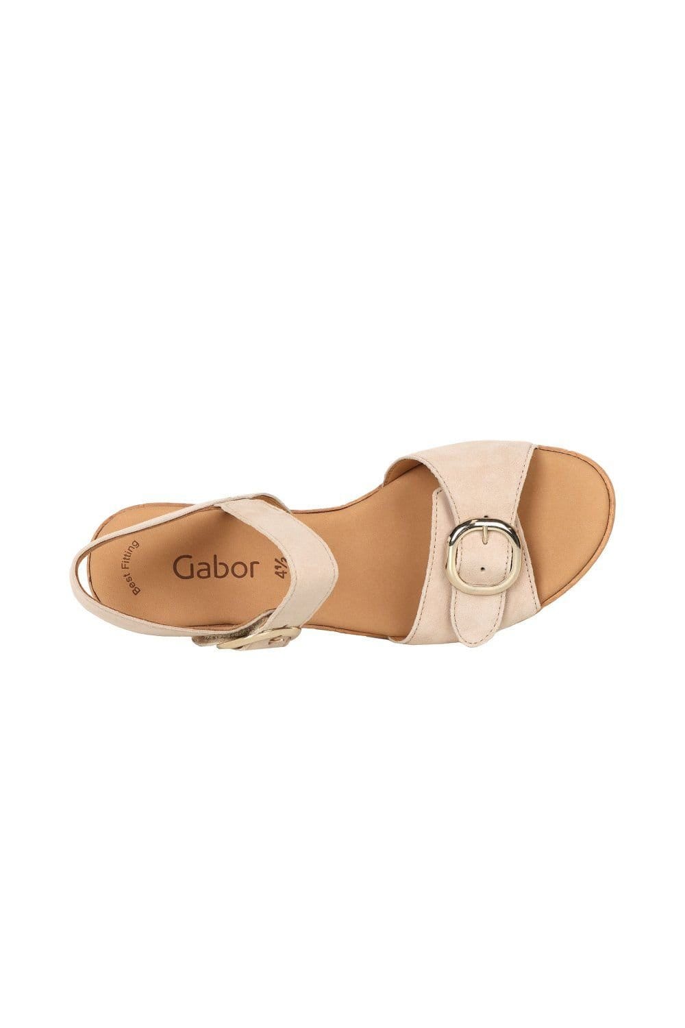 Gabor Gabor Women's 'Fantastica' Heeled Sandals in Cream - 4
