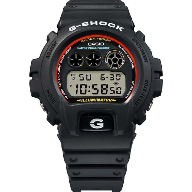 Casio Casio Men's DW-6900RL-1ER G-Shock 50mm Quartz Watch in Black - 2