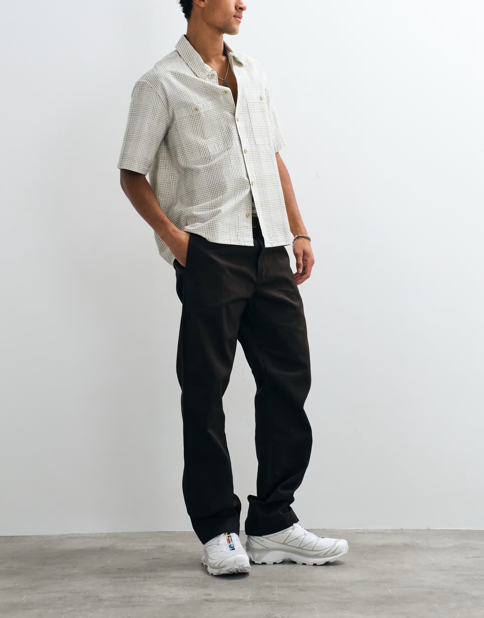 ASOS Carhartt WIP Master relaxed tapered-fit pant in brown