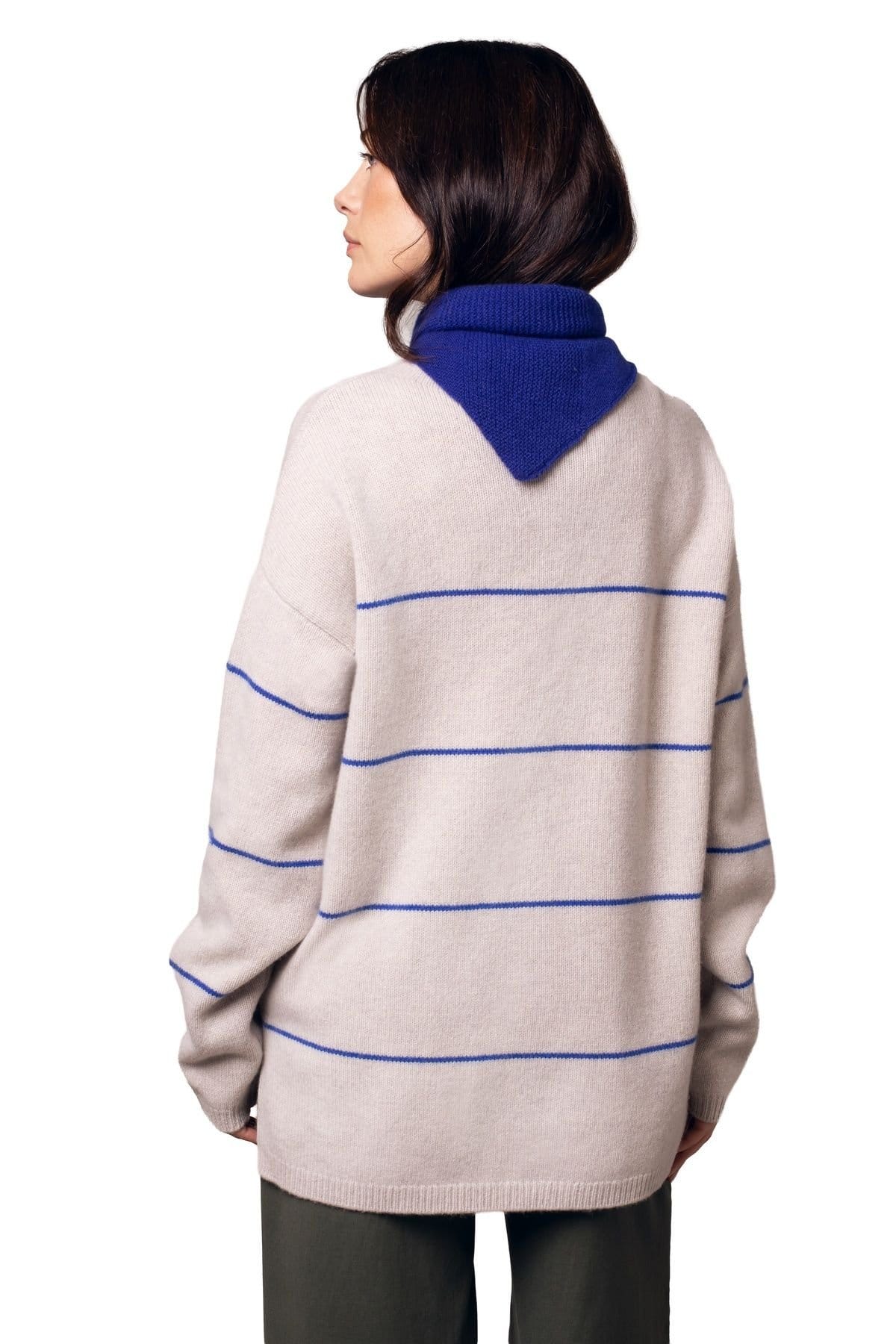 Celtic & Co Celtic & Co Women's Split Hem Slouch Funnel Neck Jumper - 4