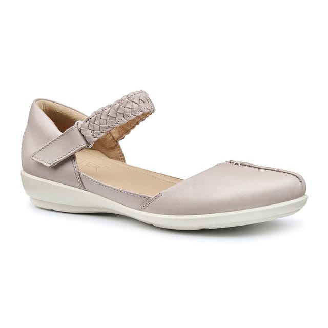 Hotter Hotter Women's 'Lake' Mary Janes in Taupe - 2