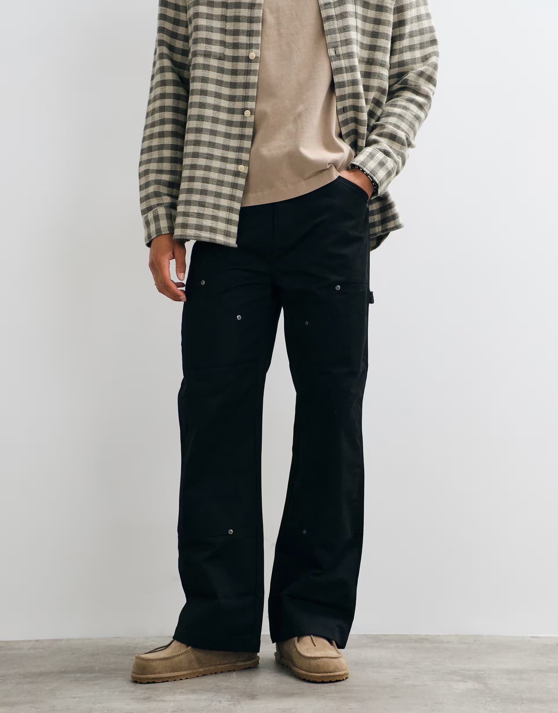 ASOS Dickies Chap work trousers in black