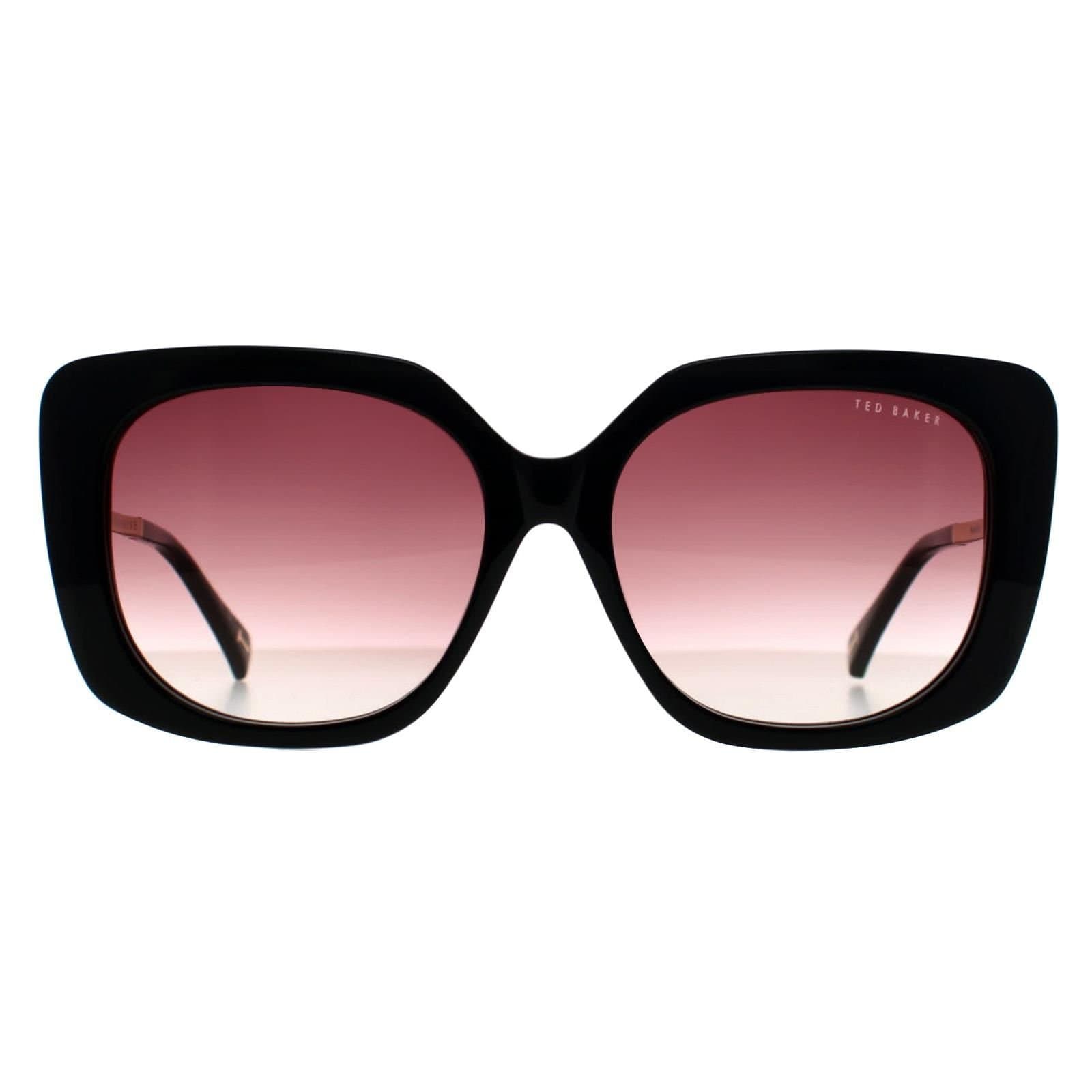 Ted Baker Ted Baker Women's Square Gloss Black Brown Gradient TB1732 Heather