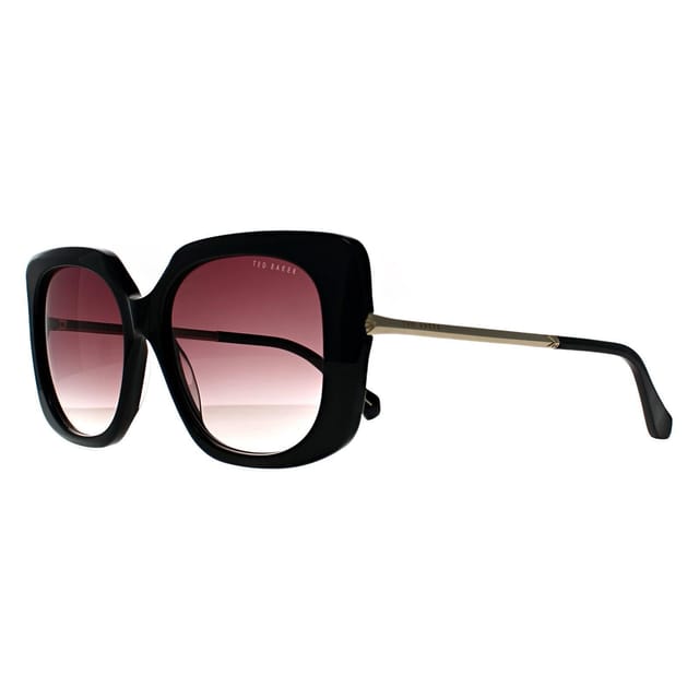 Ted Baker Ted Baker Women's Square Gloss Black Brown Gradient TB1732 Heather - 2
