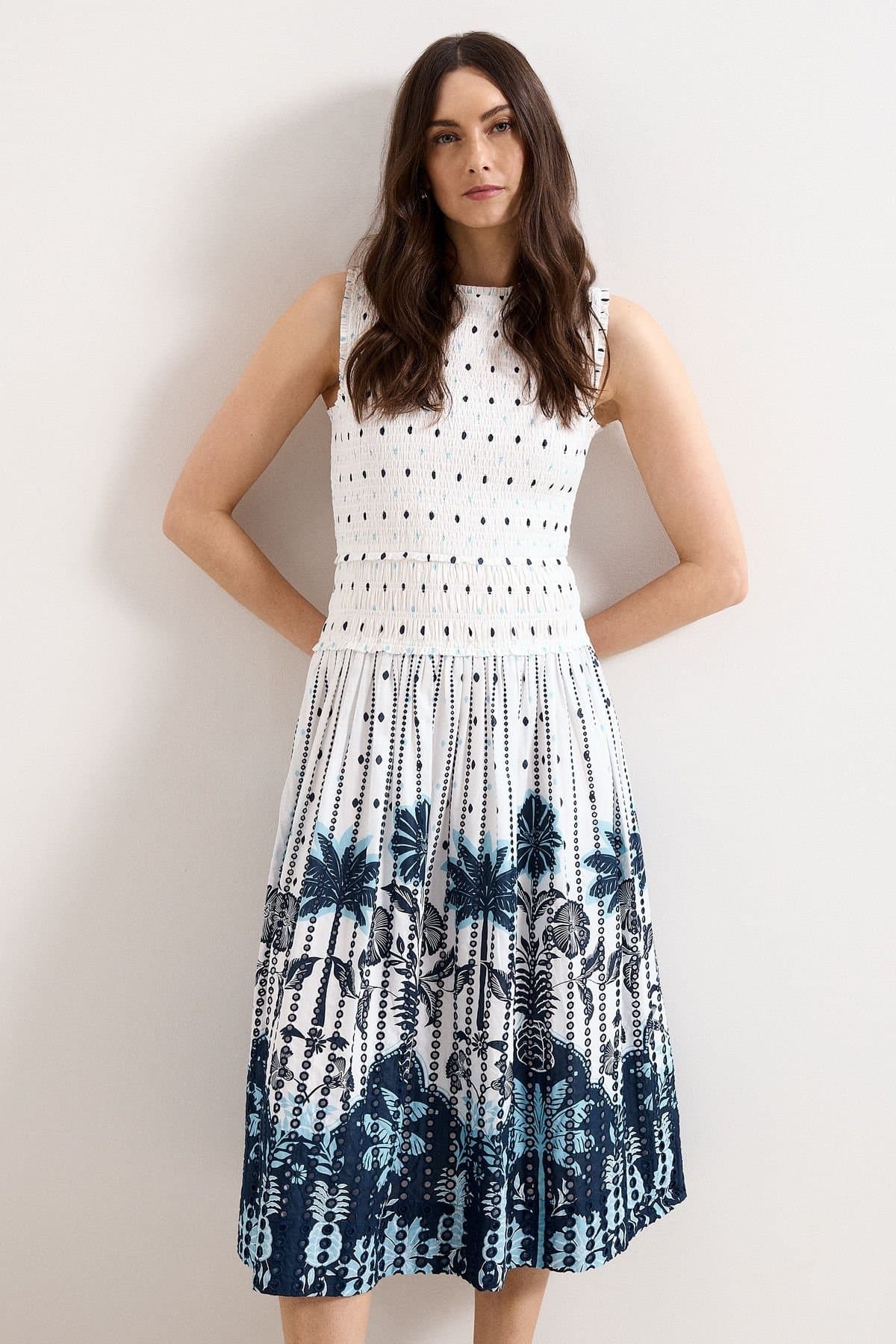 Phase Eight Phase Eight Women's Chiara White Dress in Cool White
