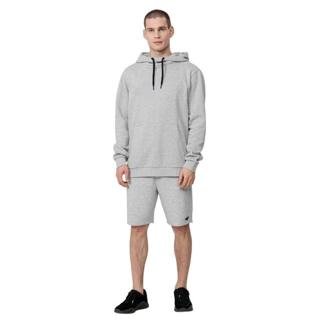 4F 4F Men's H4L22 Hoodie in Grey - 3