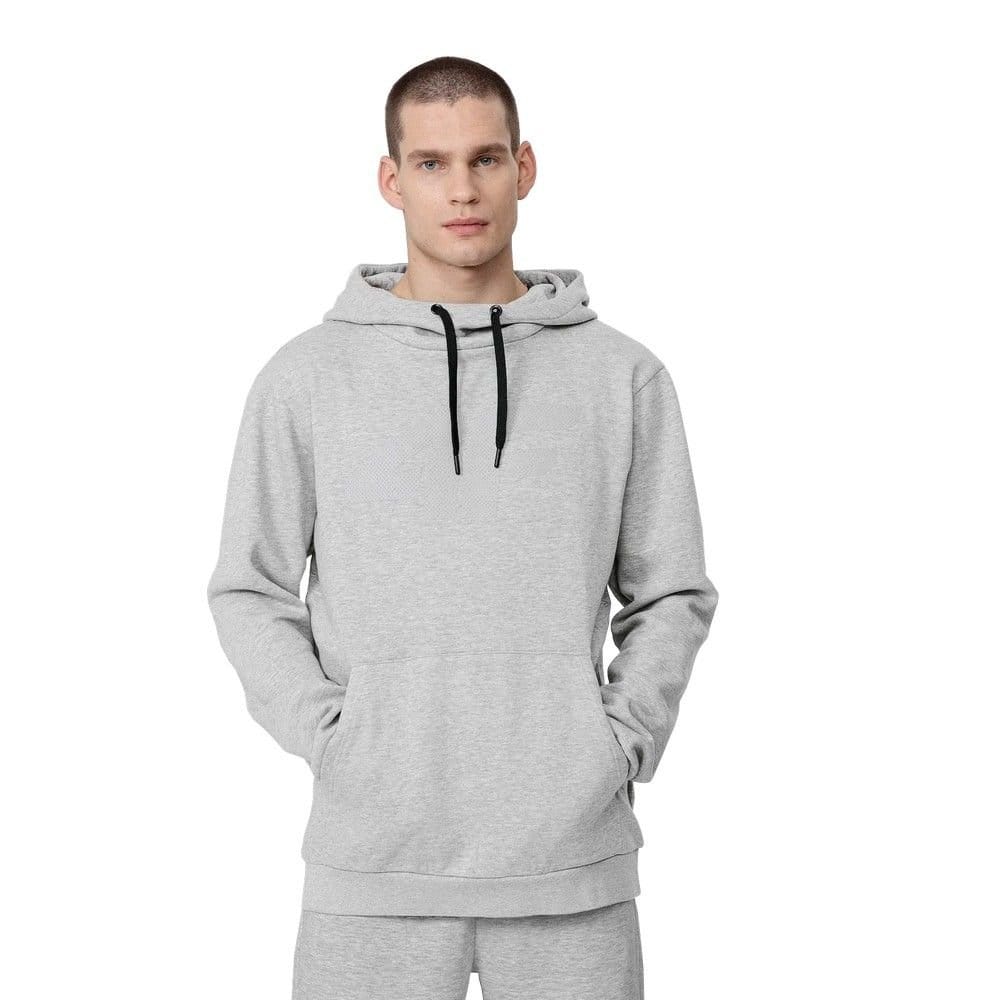 4F 4F Men's H4L22 Hoodie in Grey - 4