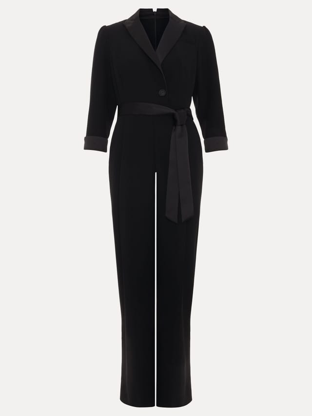 Phase Eight Phase Eight Women's Kylie Tux Jumpsuit in Black - 2