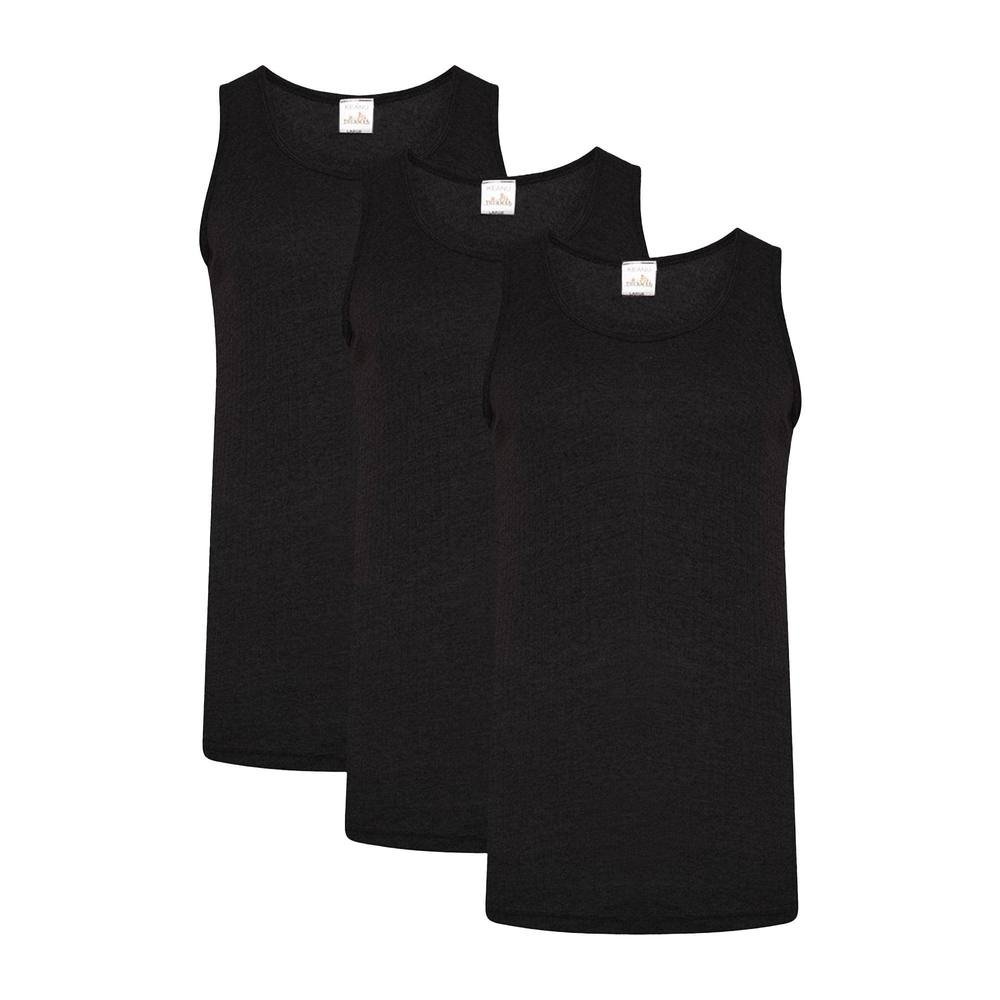 Heatforce Heatforce Men's Thermal Vest (Pack of 3) in Black - 1