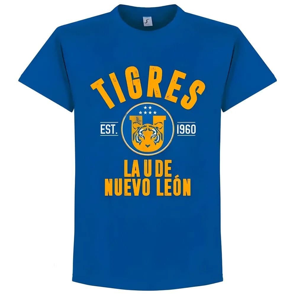 Tigres Tigres Men's Established T‑Shirt Royal in Blue - 1