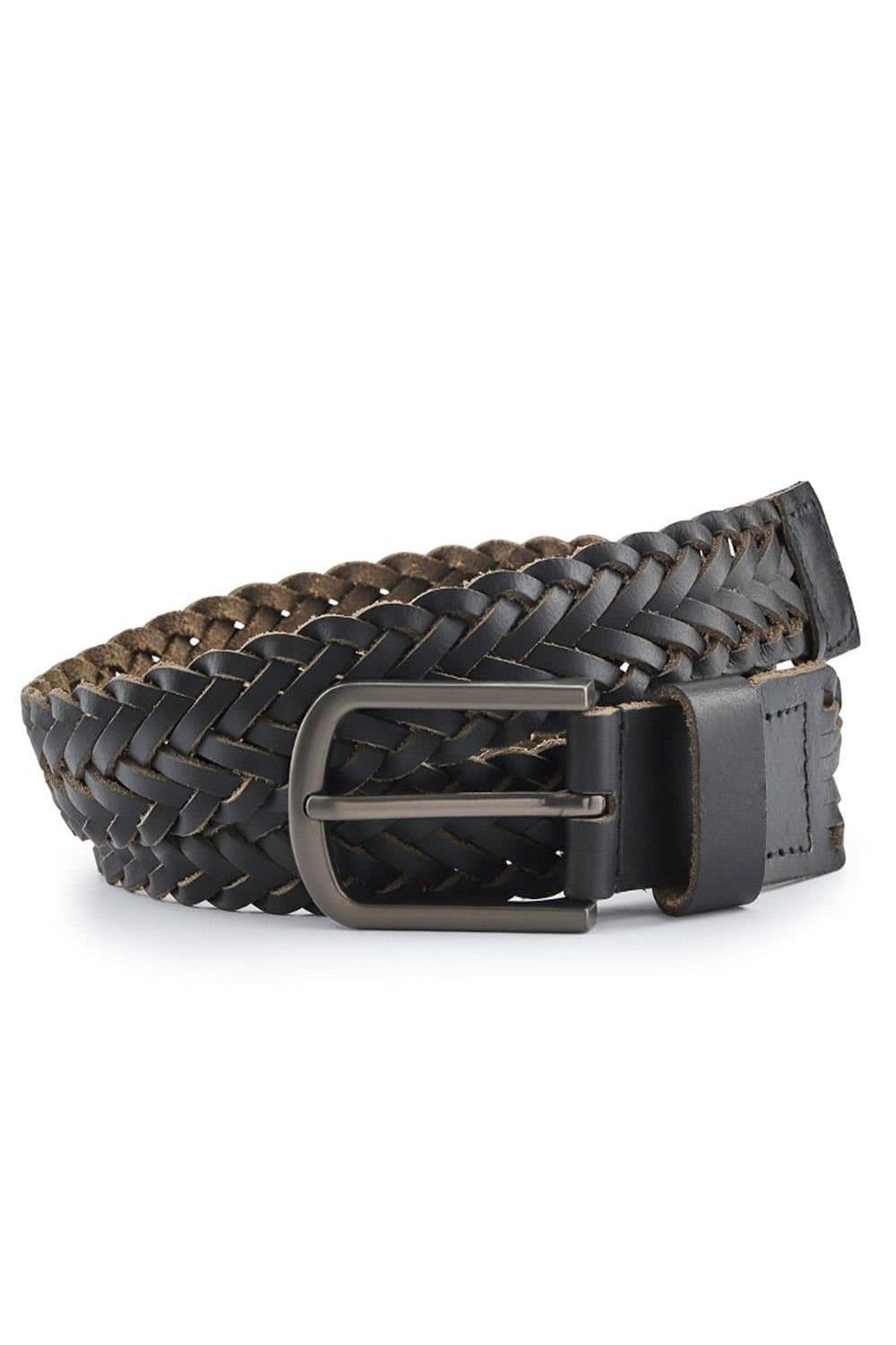 Jones Bootmaker Jones Bootmaker Men's Ulrich Leather Belt in Black
