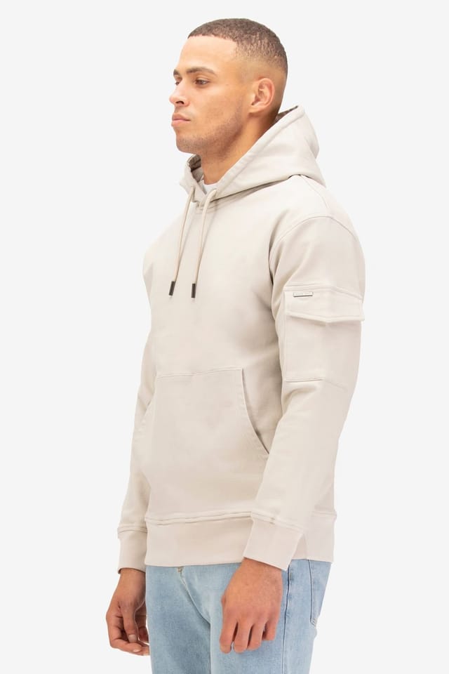Luke 1977 Luke 1977 Men's Marlin Hoodie in Stone - 3