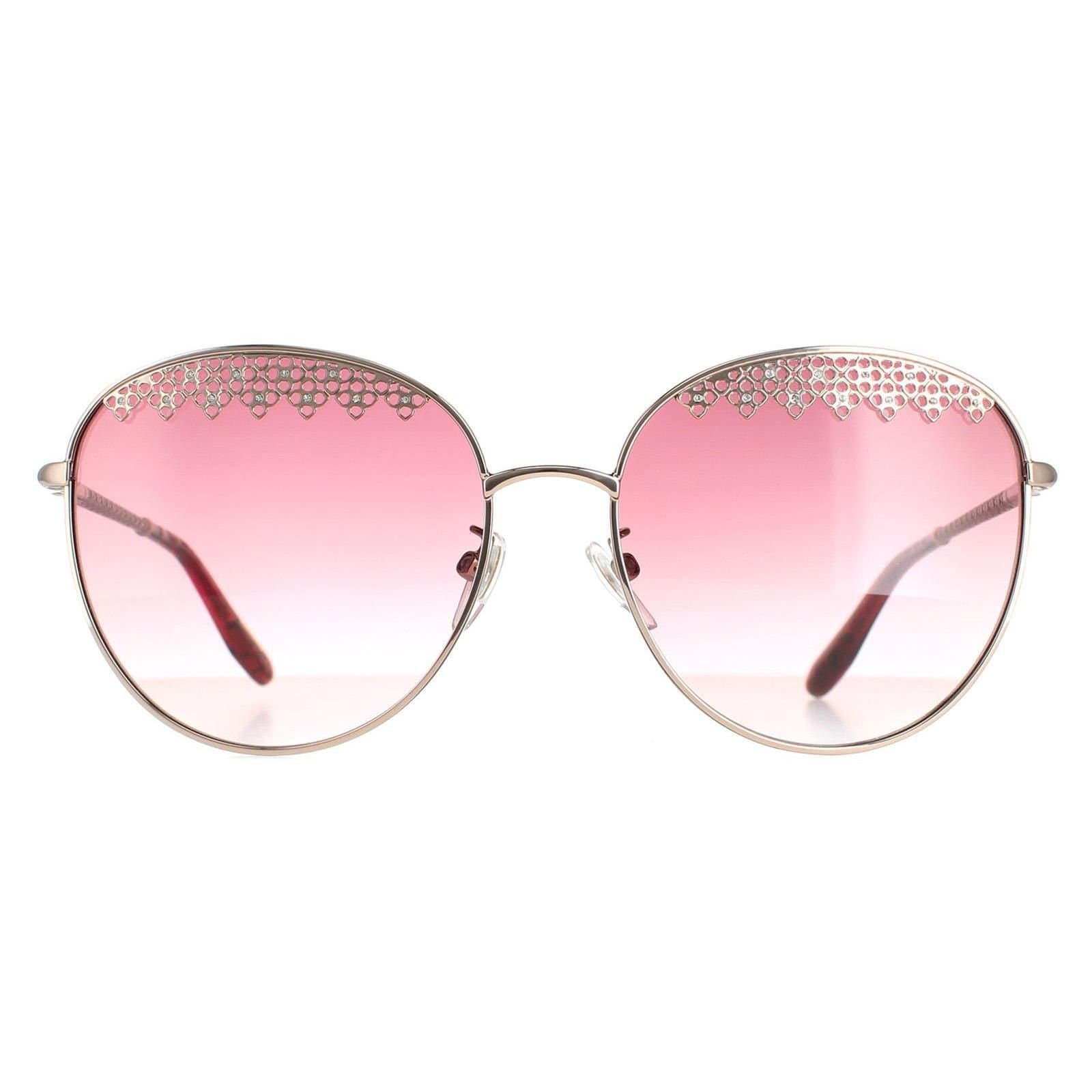 Chopard Chopard Women's Round Shiny Red Gold Pink Gradient SCHF75S